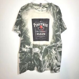New Pennywise IT Tie Dye Acid T-Shirt Large